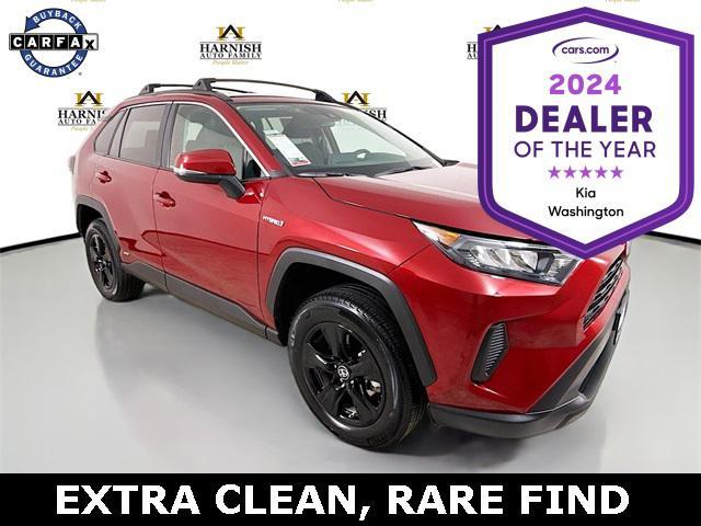 used 2021 Toyota RAV4 Hybrid car, priced at $34,462