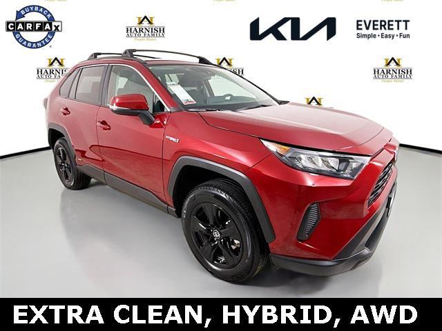 used 2021 Toyota RAV4 Hybrid car, priced at $32,820