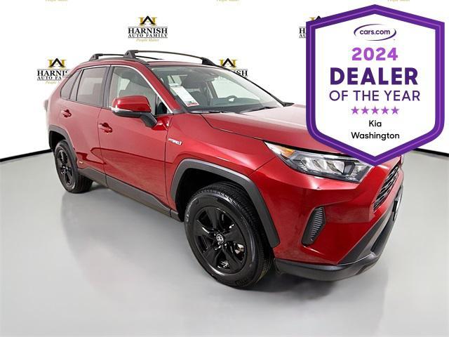 used 2021 Toyota RAV4 Hybrid car, priced at $34,462