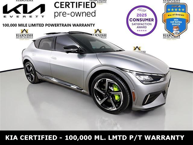 used 2023 Kia EV6 car, priced at $37,638