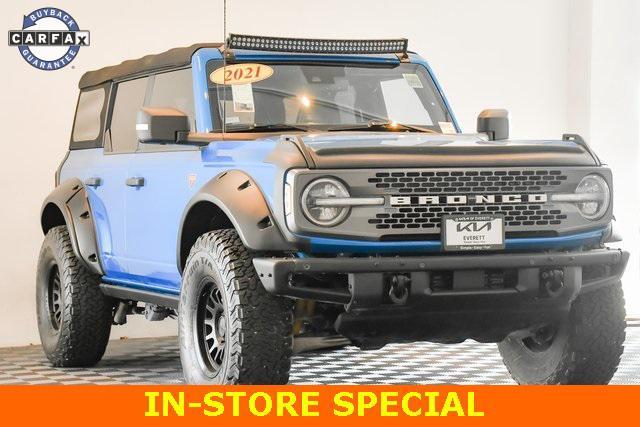 used 2021 Ford Bronco car, priced at $45,638