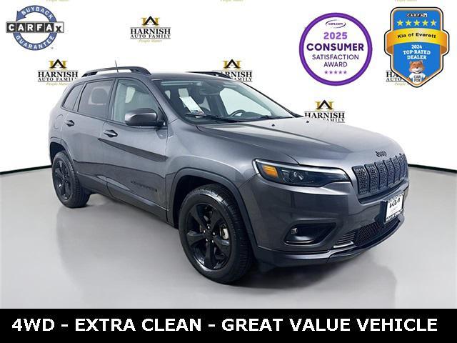 used 2021 Jeep Cherokee car, priced at $18,685