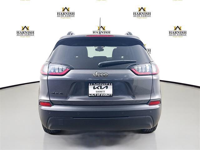used 2021 Jeep Cherokee car, priced at $18,685