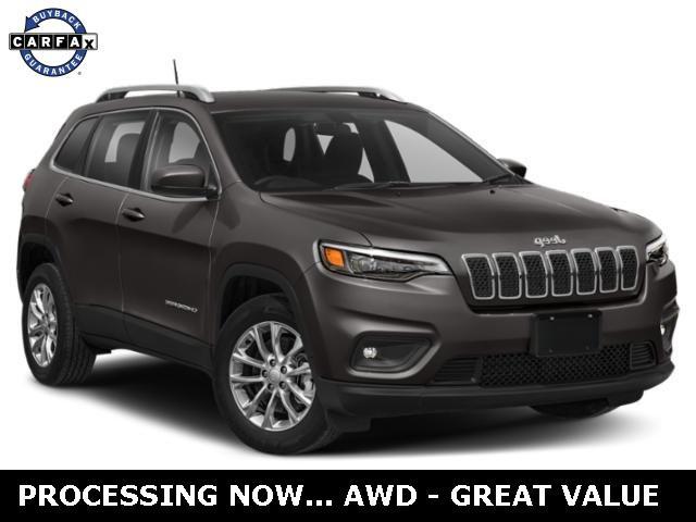 used 2021 Jeep Cherokee car, priced at $19,990