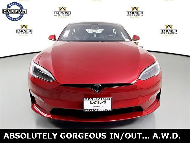 used 2023 Tesla Model S car, priced at $56,122