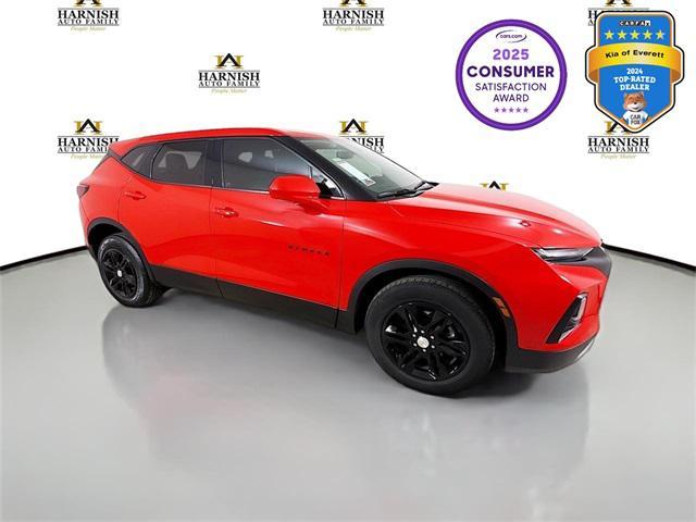 used 2021 Chevrolet Blazer car, priced at $26,881