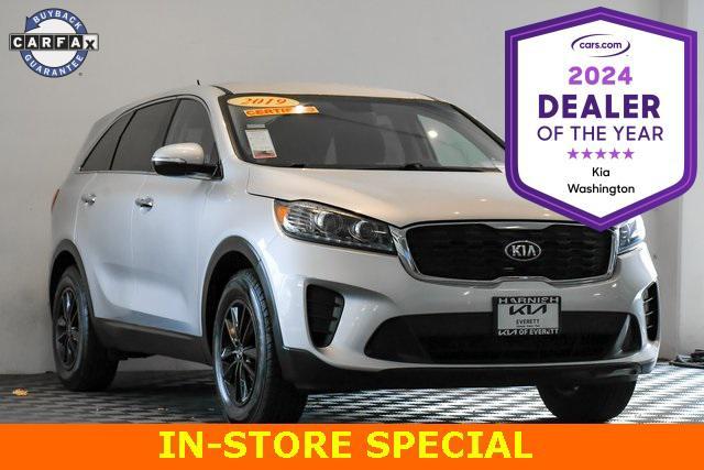 used 2019 Kia Sorento car, priced at $18,175