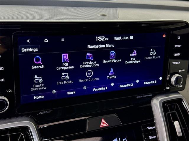 used 2023 Kia Sorento Plug-In Hybrid car, priced at $40,645