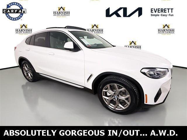 used 2022 BMW X4 car, priced at $35,923