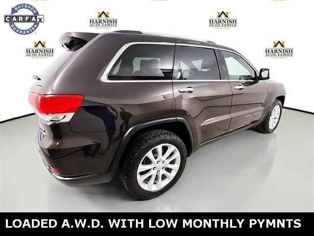 used 2017 Jeep Grand Cherokee car, priced at $20,851