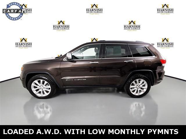 used 2017 Jeep Grand Cherokee car, priced at $20,851