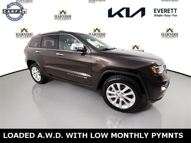 used 2017 Jeep Grand Cherokee car, priced at $20,851