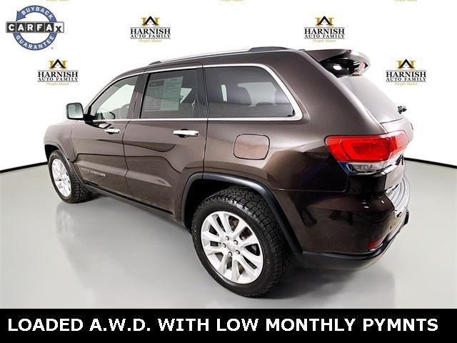 used 2017 Jeep Grand Cherokee car, priced at $20,851