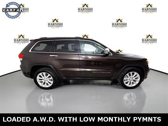 used 2017 Jeep Grand Cherokee car, priced at $20,851