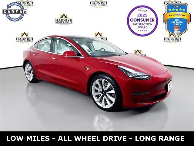 used 2019 Tesla Model 3 car, priced at $24,870