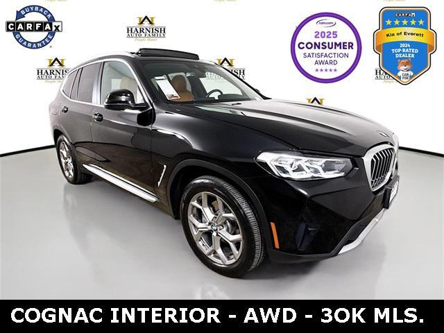 used 2022 BMW X3 car, priced at $32,172