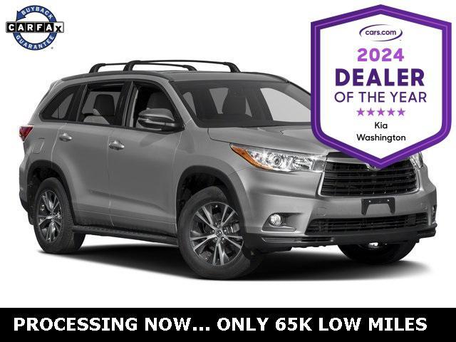 used 2016 Toyota Highlander car, priced at $23,893