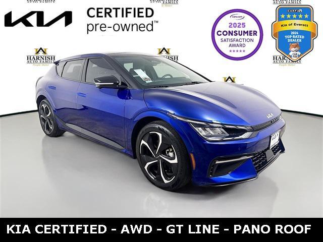 used 2024 Kia EV6 car, priced at $34,270