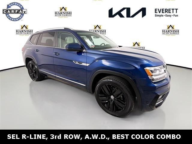 used 2019 Volkswagen Atlas car, priced at $26,718