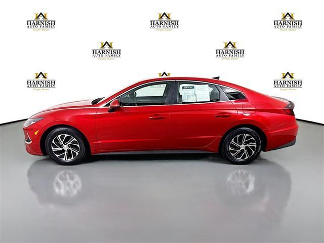 used 2021 Hyundai Sonata car, priced at $18,314
