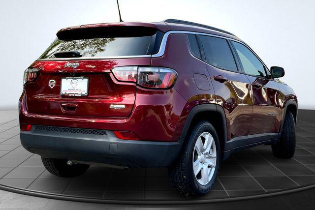 used 2022 Jeep Compass car, priced at $18,497