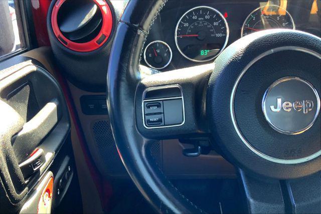 used 2012 Jeep Wrangler Unlimited car, priced at $17,897