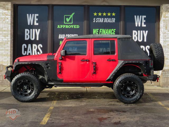 used 2012 Jeep Wrangler Unlimited car, priced at $20,997