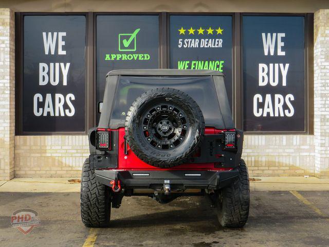 used 2012 Jeep Wrangler Unlimited car, priced at $20,997