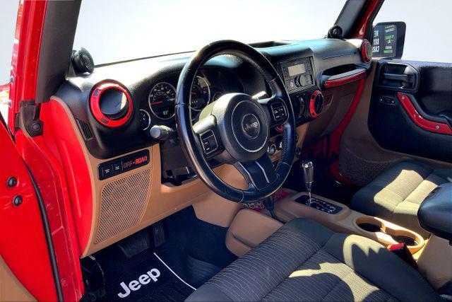 used 2012 Jeep Wrangler Unlimited car, priced at $17,897