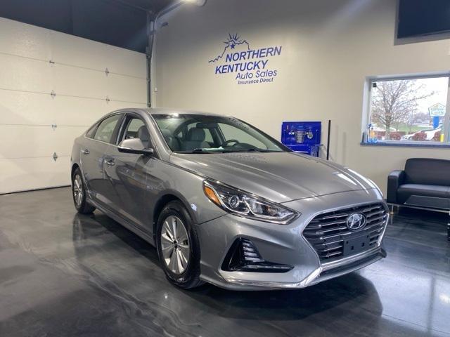 used 2019 Hyundai Sonata Hybrid car, priced at $12,500