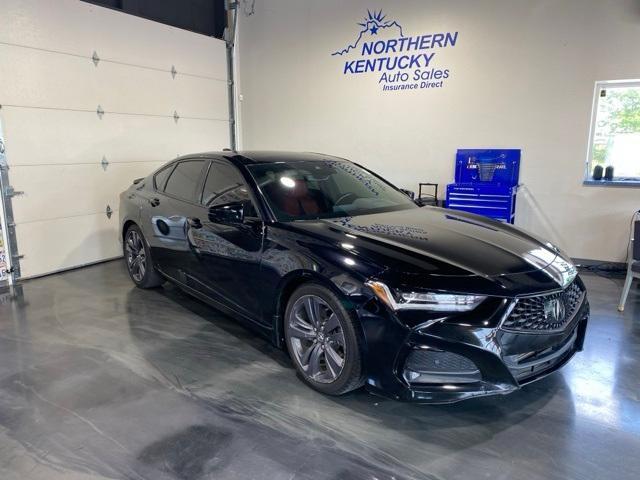 used 2022 Acura TLX car, priced at $26,995