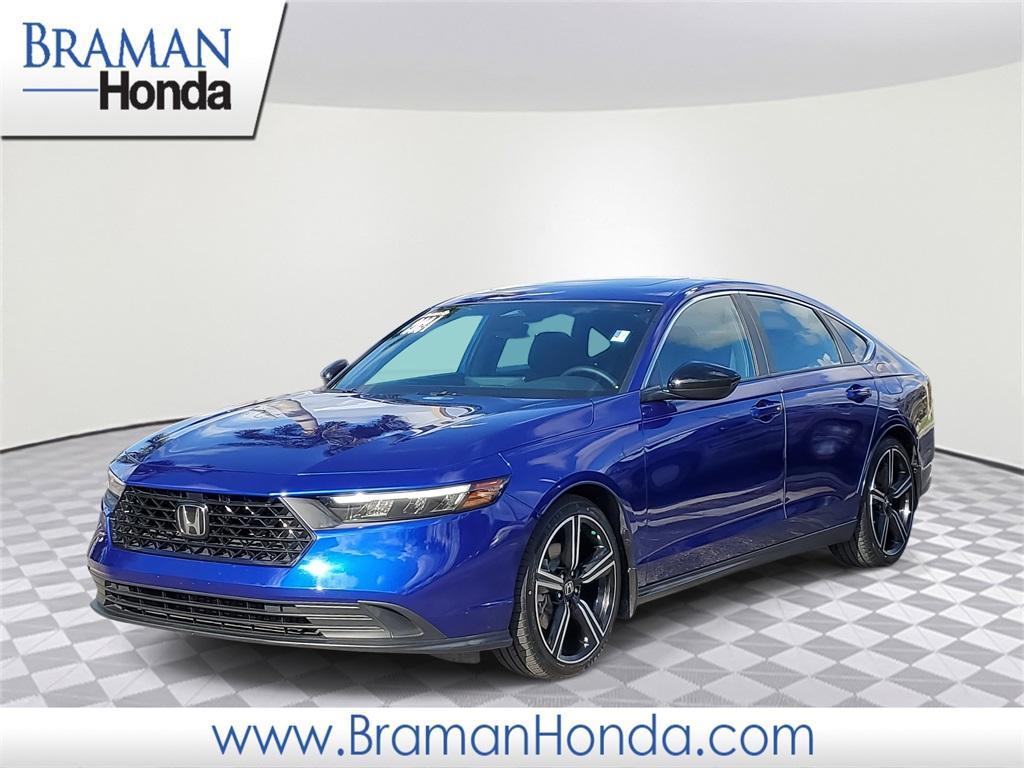used 2023 Honda Accord Hybrid car, priced at $26,969