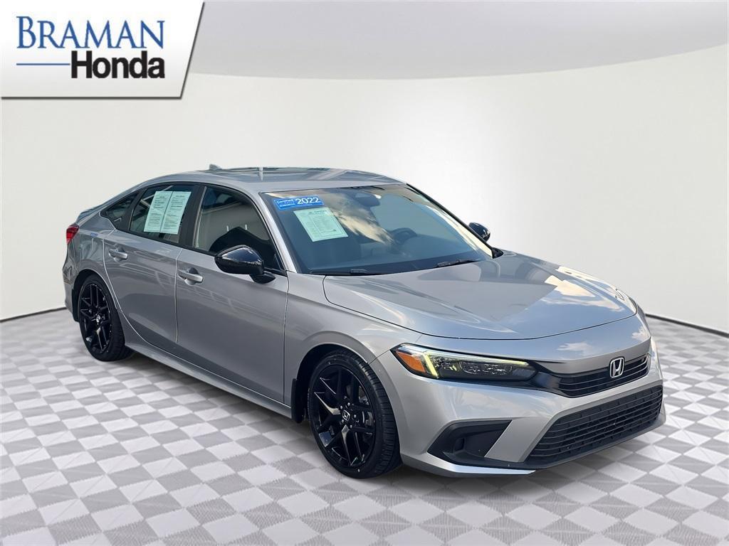 used 2022 Honda Civic car, priced at $15,963