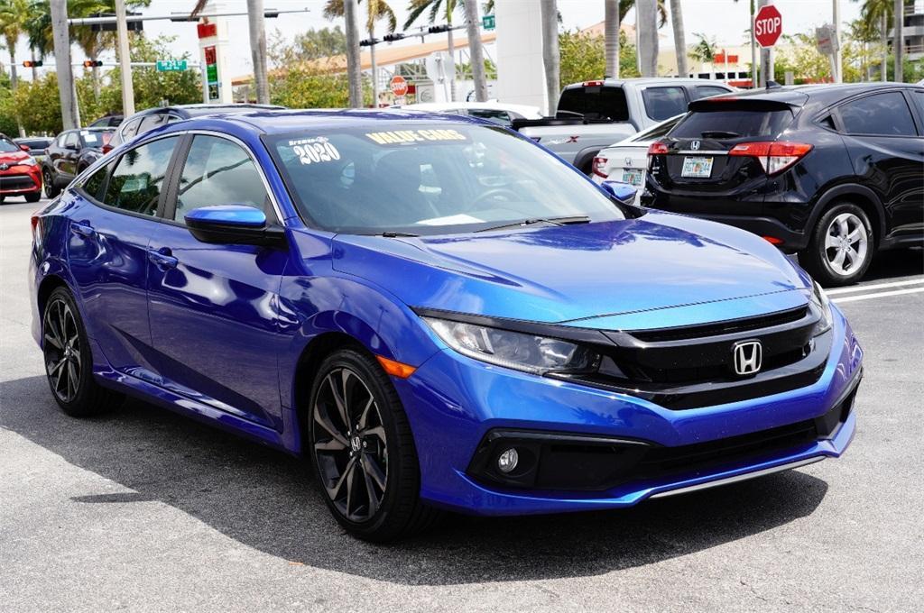 used 2020 Honda Civic car, priced at $20,976