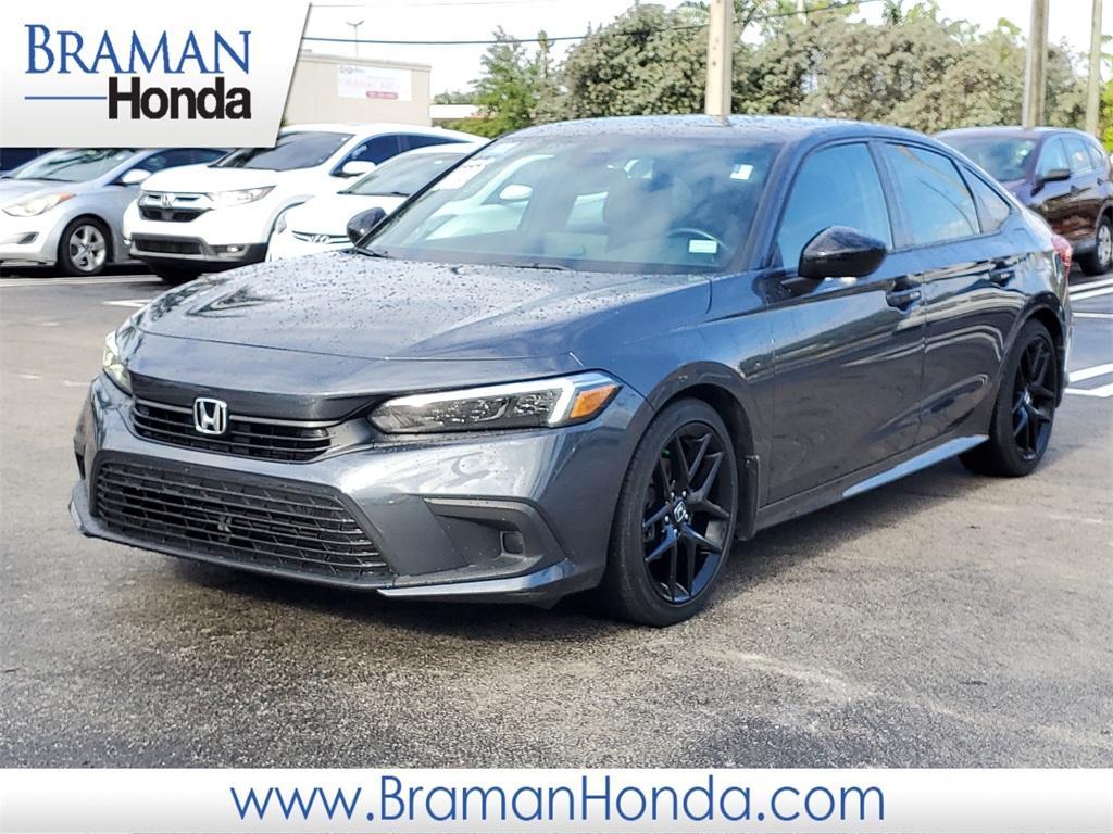 used 2022 Honda Civic car, priced at $23,663