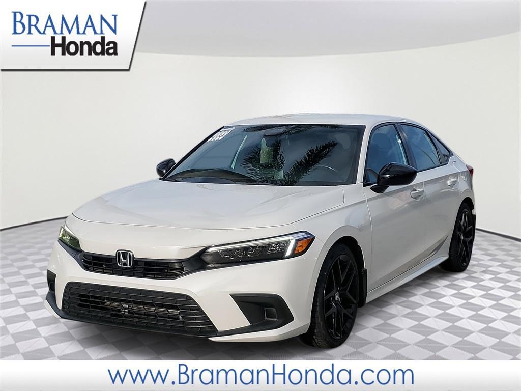 used 2022 Honda Civic car, priced at $24,887
