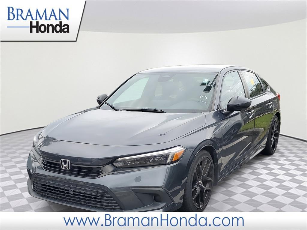used 2022 Honda Civic car, priced at $24,893