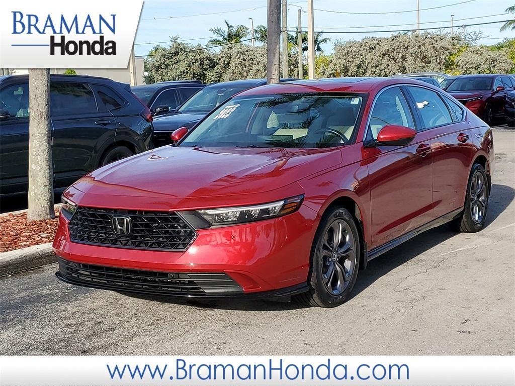 used 2023 Honda Accord Hybrid car, priced at $28,518