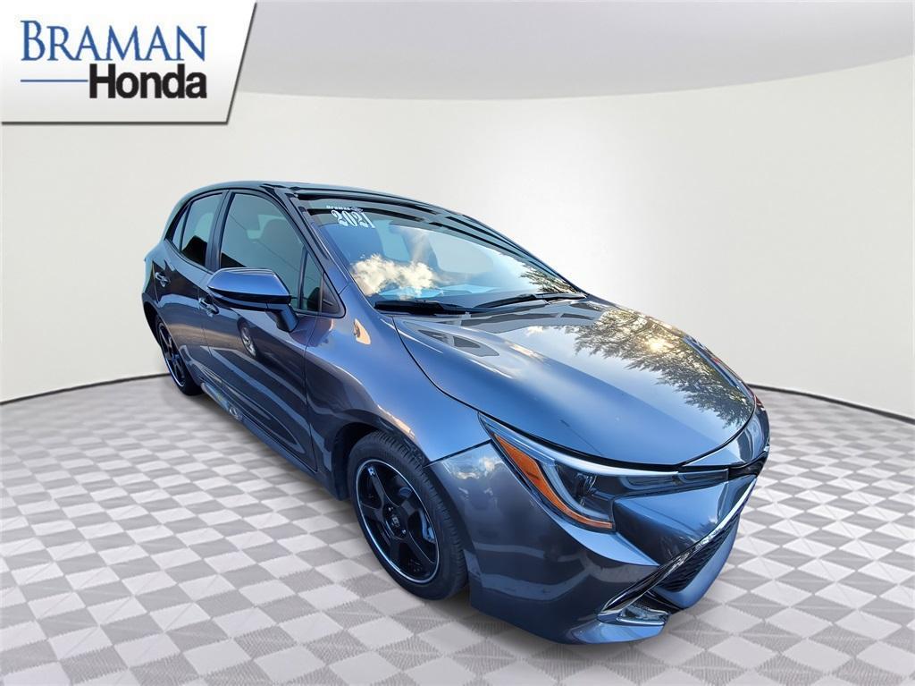 used 2021 Toyota Corolla Hatchback car, priced at $19,976