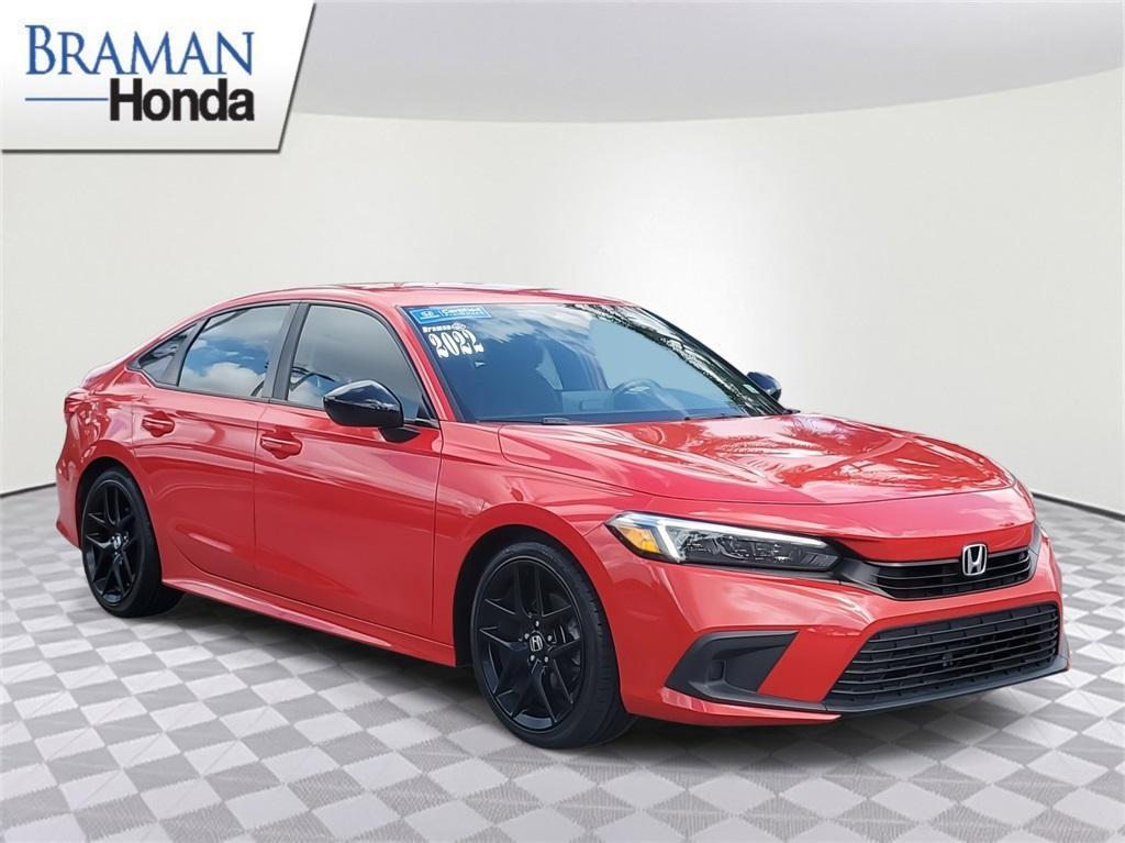 used 2022 Honda Civic car, priced at $21,996