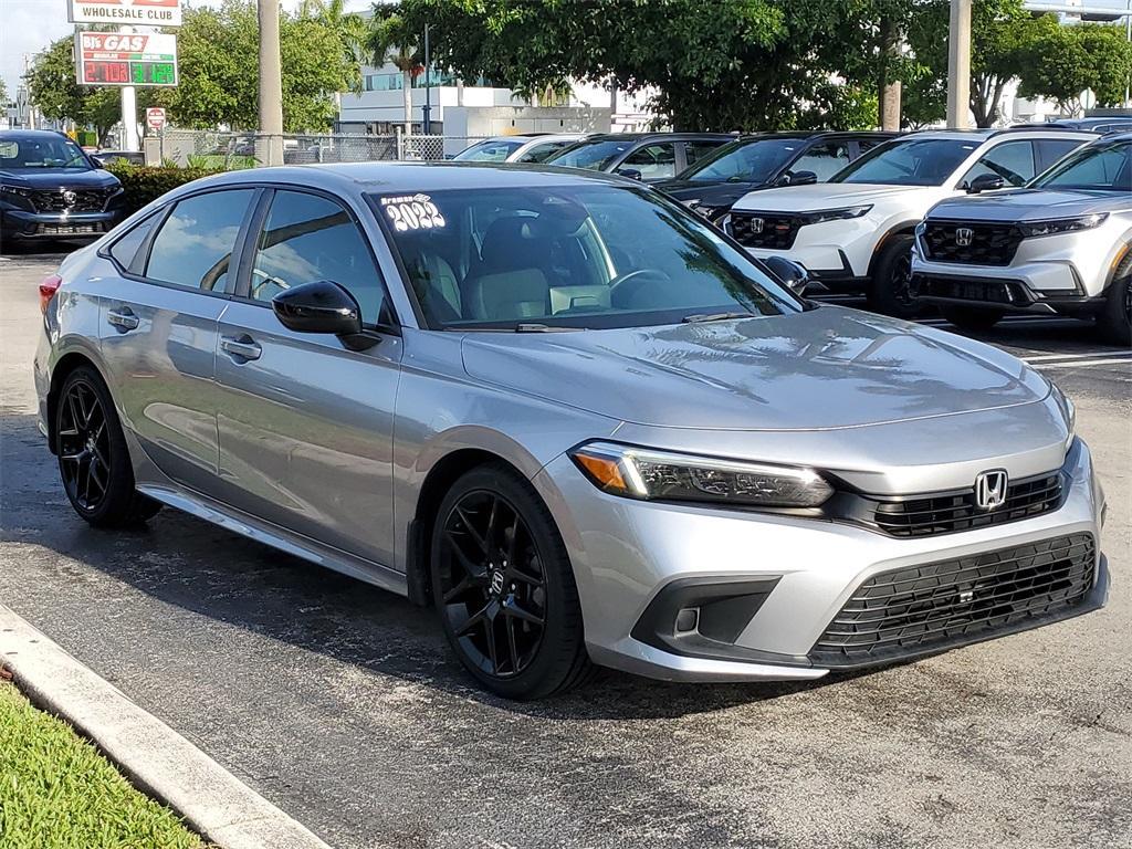 used 2022 Honda Civic car, priced at $23,940