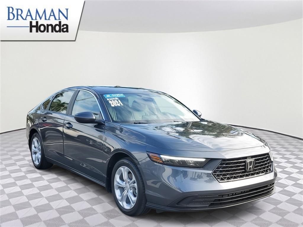 used 2024 Honda Accord car, priced at $27,993