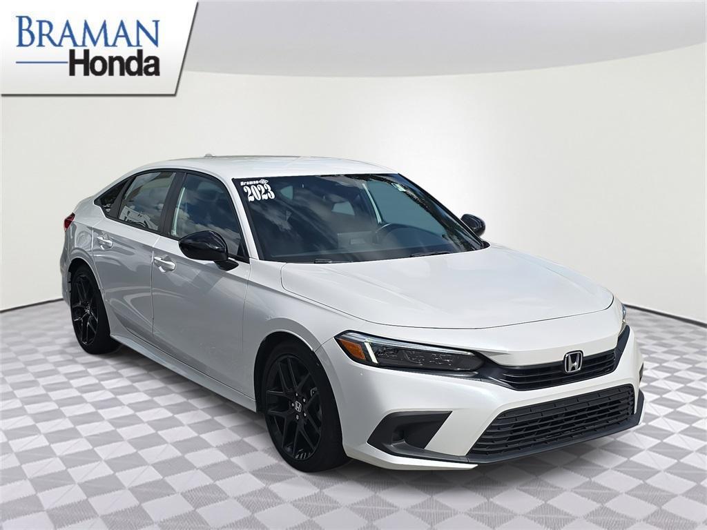 used 2023 Honda Civic car, priced at $23,845