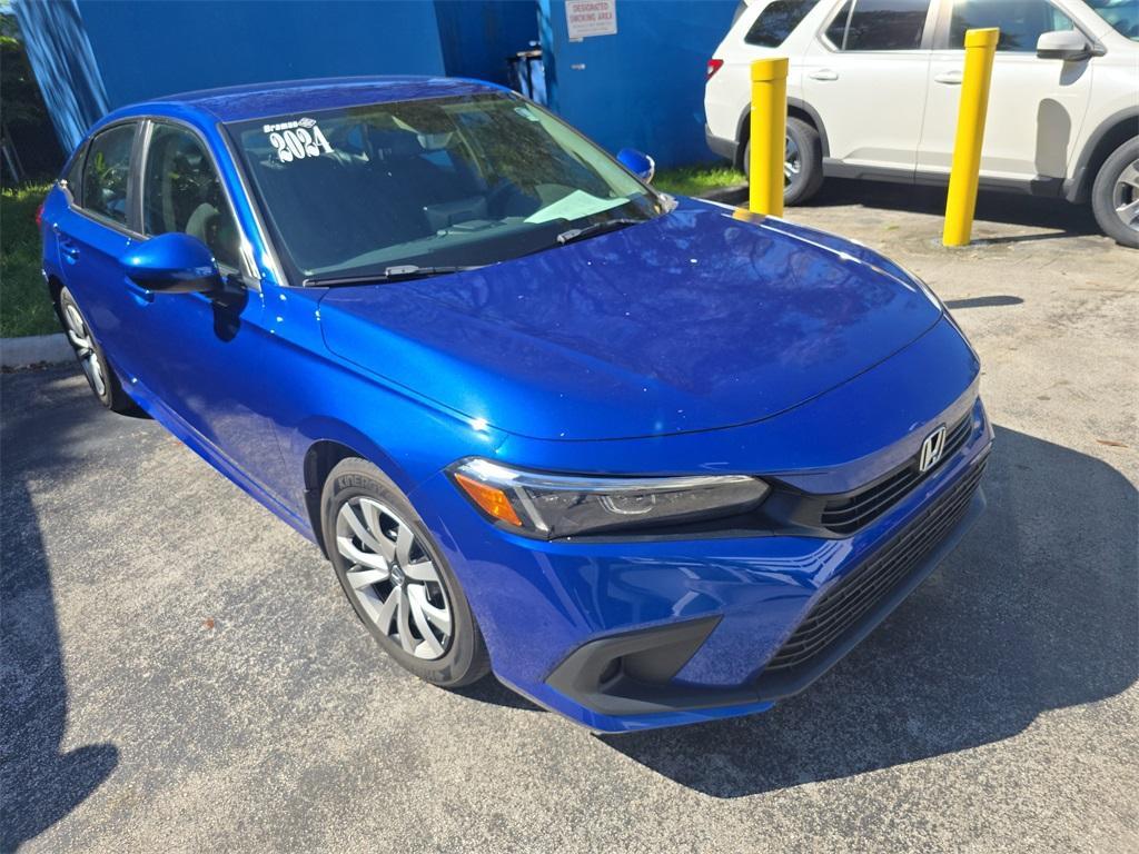 used 2024 Honda Civic car, priced at $24,566