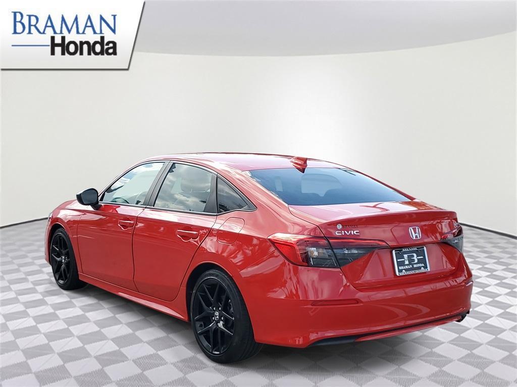 used 2022 Honda Civic car, priced at $25,546