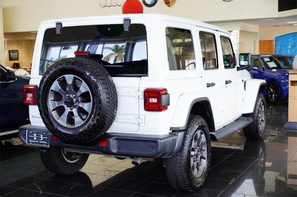 used 2020 Jeep Wrangler Unlimited car, priced at $35,929