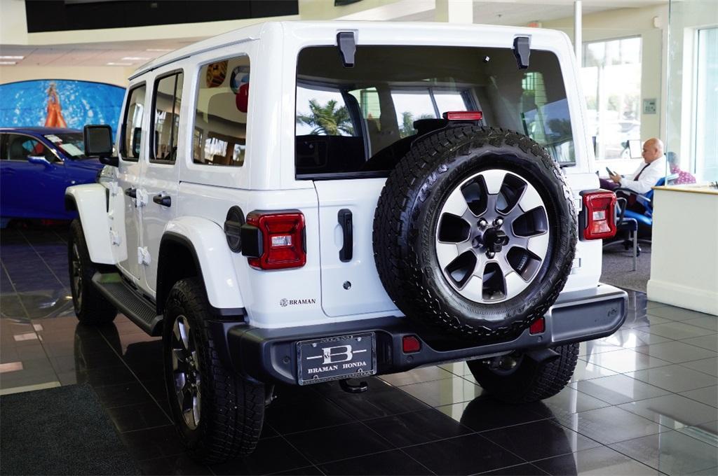 used 2020 Jeep Wrangler Unlimited car, priced at $35,929