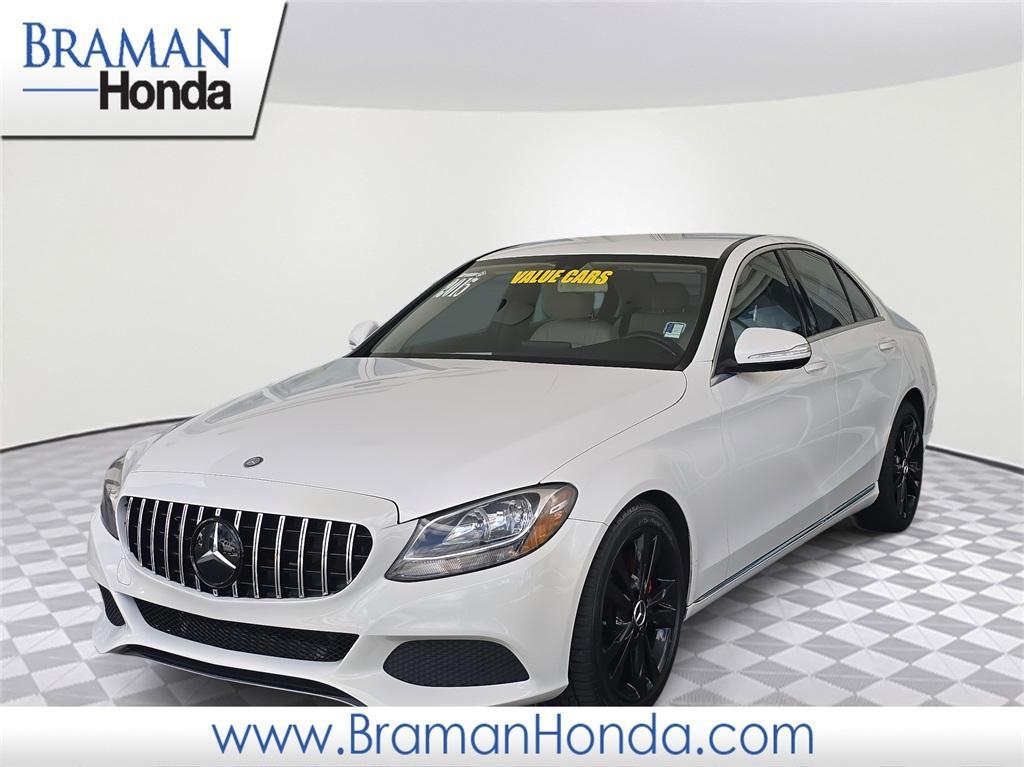 used 2015 Mercedes-Benz C-Class car, priced at $12,986