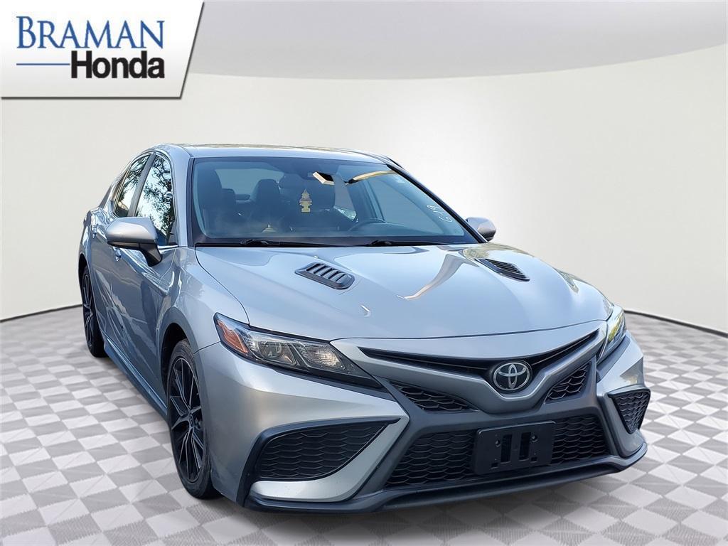 used 2021 Toyota Camry car, priced at $19,974