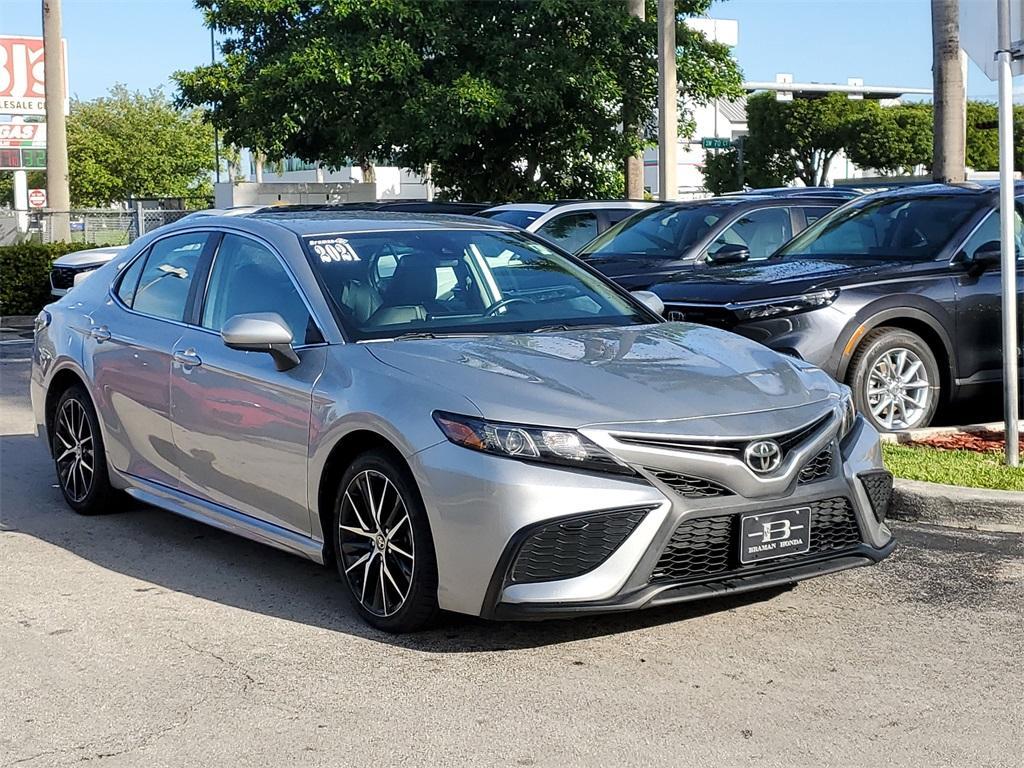 used 2021 Toyota Camry car, priced at $19,974